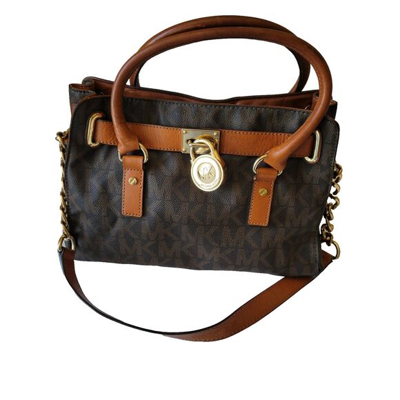 Michael Kors Hamilton Satchel Handbag - Picture 1 of 8